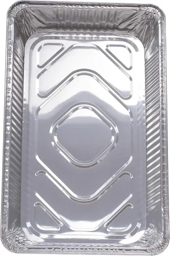 Vista 4 de Dynamic Hojas de aluminio para galletas de tamaño medio, paquete de 2, tamaño de bandeja de 16.24 x 11.42 x 0.86 pulgadas, resistentes, desechables