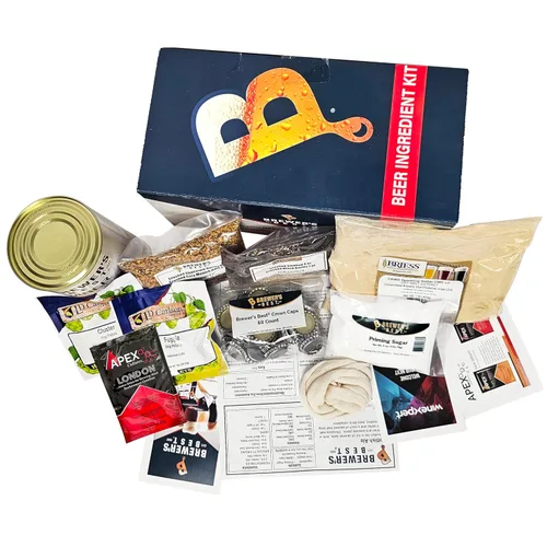 Vista 4 de Brewer's Best Kit de ingredientes de cerveza casera (5 galones), (Al escocesa)