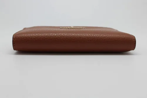 Vista 4 de Kate Spade New York Leila - Cartera pequeña y delgada plegable para pan de jengibre Marrón