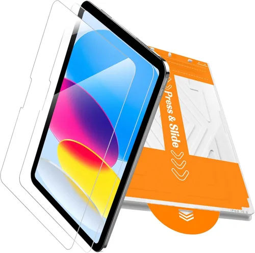 Vista 19 de PandaShield Paquete de 2 para iPad Mini 8.3"(A17 Pro 7ª/6ª Gen 2024/2021)9H+ Protector de Pantalla de Vidrio Templado con Instalación Fácil[Grado