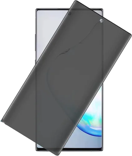 Vista 3 de [2 unidades para Samsung Galaxy Note 10 Plus N975F N975U 3D privacidad anti espía vidrio templado protector de pantalla antiarañazos película