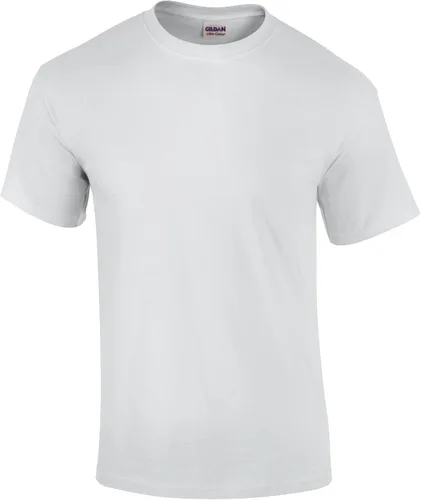 Vista 98 de Gildan Camiseta G500 para hombre Ceniza/baya