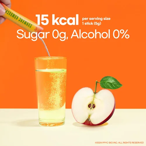 Vista 4 de SUNMANC Kombucha 10 sobres, bebida fermentada probiótica con burbujas, mezcla de bebida en polvo conveniente, té en polvo, bajas calorías, azúcar