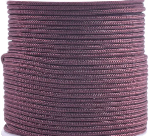 Vista 89 de KONMAY 1 rollo de cuerda de nailon de 150 yardas, trenzado de 0.016 in de nailon Shamballa Macramé/cordón de cuentas, cordón de nudo chino, cuerda