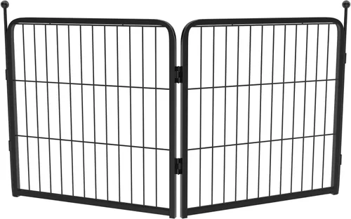 FXW Corralito instantáneo para perros, valla portátil para mascotas para exteriores, viajes en autocaravana y campamento, 24 pulgadas, 2 paneles