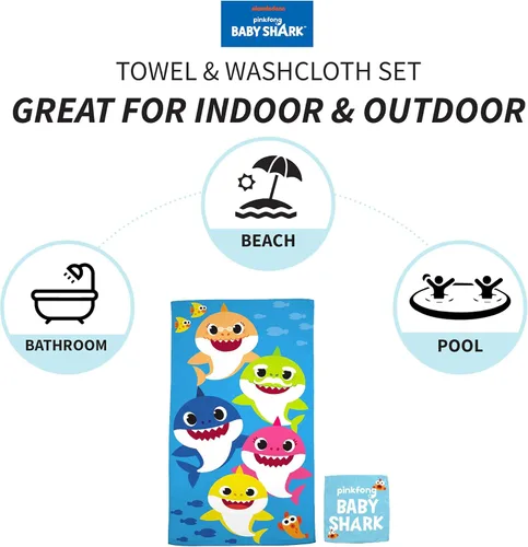 Vista 3 de Franco - Conjunto de toalla con toallita