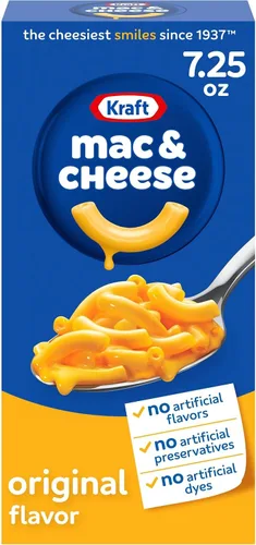 Vista 13 de Macarrones y queso Sabor Original de Kraft (1 caja de 7.25 oz)