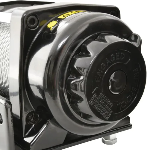 Vista 6 de Superwinch 1130220 LT3000ATV 12 VDC, cabrestante 1,360kg con guía de rodillo, placa de montaje, interruptor basculante en el manillar y control