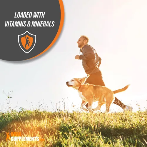 Vista 4 de BULKSUPPLEMENTS.COM Multivitamínico para hombres Multivitamínico diario con aceite de pescado Suplemento multimineral Vitaminas diarias