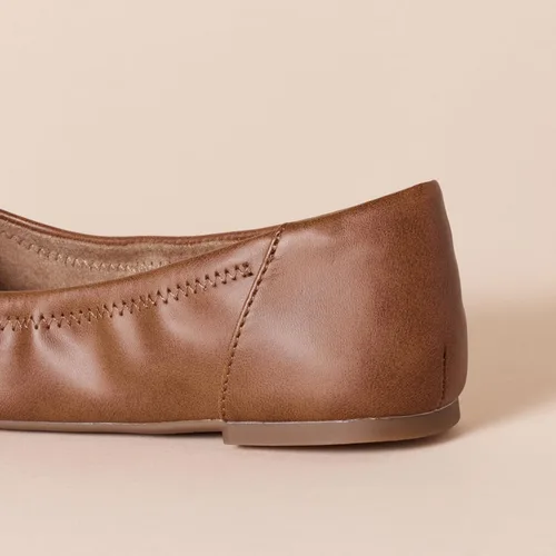 Vista 4 de Tienda Essentials - Zapatos bajos Belice tipo bailarina para mujer