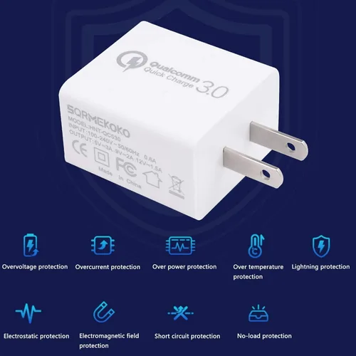 Vista 4 de Cable adaptador de fuente de alimentación de repuesto compatible con Charge 4, Charge 5, Flip 6, Flip 5, Pulse 4, Jr Pop Speaker, Endurance Peak