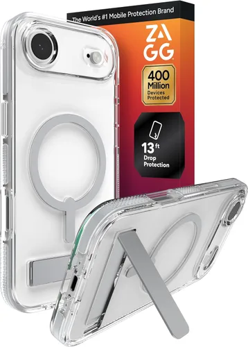 Vista 60 de ZAGG Gear4 Santa Cruz Snap Case para Apple iPhone 14, protección contra caídas D30 de hasta 13 pies (4 m), compatible con carga inalámbrica, parte