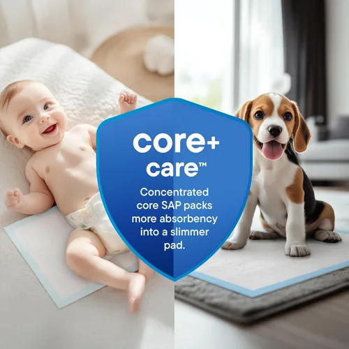 Vista 3 de Almohadillas Desechables para Cambiar [Paquete de 100] Almohadilla de Pañal para Bebé, Cachorro y Perro - Almohadillas para Orina y Deposiciones