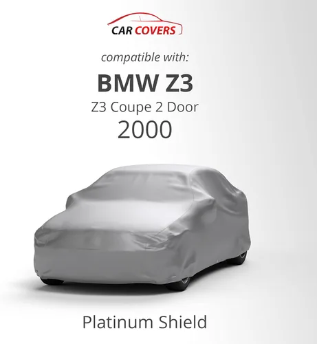 Vista 2 de Compatible con funda de coche resistente a la intemperie 2000 BMW Z3 Coupé de 2 puertas, exterior e interior, protege del agua, la nieve, el sol