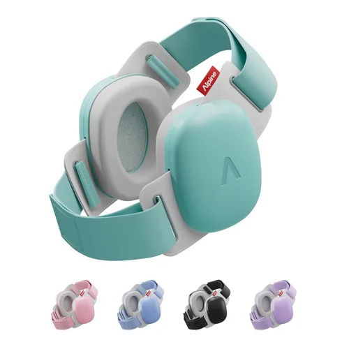 Alpine Muffy Baby Comfort - Protege la audición para bebés y niños pequeños - Certificado CE y ANSI - Diadema para un ajuste seguro y comodidad -
