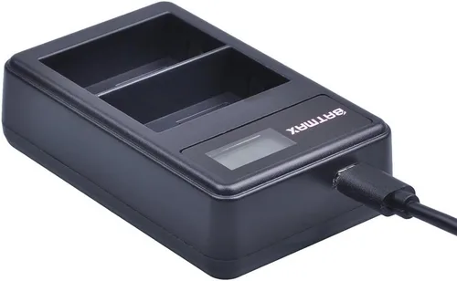 Vista 7 de Batmax Paquete de 2 baterías BP-511A BP-511 BP 511 511A + cargador USB dual LCD para Canon EOS 5D, 10D, 20D, 30D, 40D, 50D, Digital Rebel 1D, D60