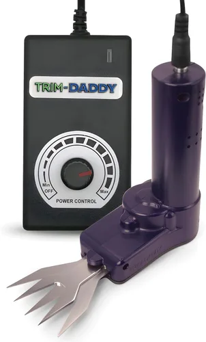 Vista 10 de Trim Daddy Recortadora eléctrica para plantas hidropónicas húmedas o secas Velocidad variable 3 cuchillas húmedas y secas de alto carbono