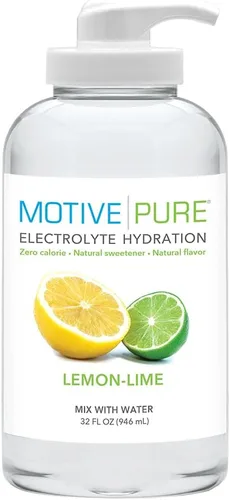 Vista 12 de Motive puro Hidratación con electrolito.
