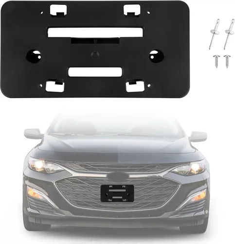 Vista 11 de Marco de matrícula frontal compatible con Chevy Colorado ZR2 2023 2024 2025, soporte de montaje para marco de matrícula, repuesto # 85553155