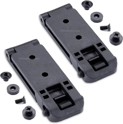 Vista 25 de HolsterSmith Clips de Cinturón con Bloqueo Compatibles con Molle con Herrajes de Montaje – (1.50, 2.0, 3.0 y 5.0 Pulgadas) – Accesorios Molle