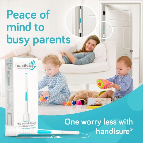 Vista 5 de Paquete 3 en 1 de protección de seguridad para puerta infantil. Automático, bisagra y bloqueo lateral de seguridad, confiable, múltiples premios