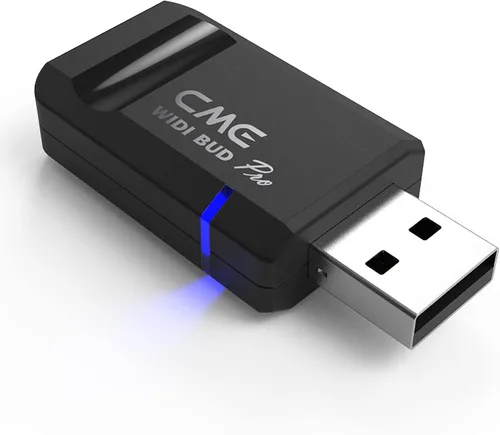 CME WIDI Bud Pro - Interfaz MIDI Bluetooth para iOS, macOS, Windows, Android, ChromeOS, Linux - Conecta, empareja y reproduce - Sin controladores -