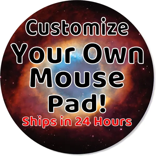 Vista 7 de Alfombrilla de mouse personalizada: añade imágenes, texto, logotipo o diseño artístico y haz tu propia alfombrilla de mouse personalizada. Cada