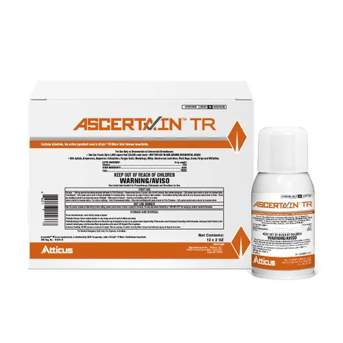 Vista 8 de Atticus Ascertain TR - Nebulizador de invernadero (lata de 2 onzas) – (Comparar con alcanzar) – Insecticida/acicida bifentrina de liberación total