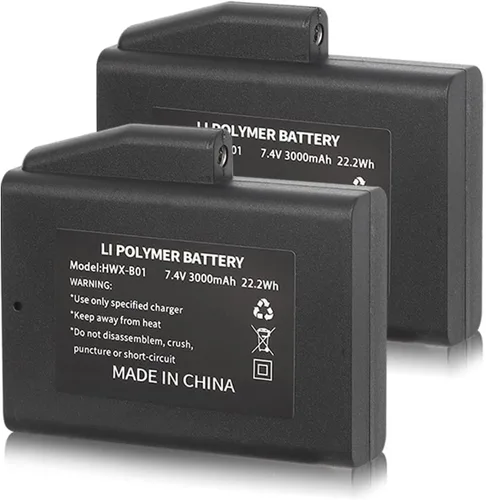Vista 9 de Batería recargable de iones de litio de 7.4V 3000mAh (batería de 7.4V 3000mAh (1 unidades))