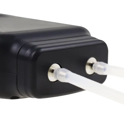 Vista 7 de Medidor de presión de gas de manómetro, manómetro digital de doble puerto con función de registro de datos, 12 unidades seleccionables, manómetro