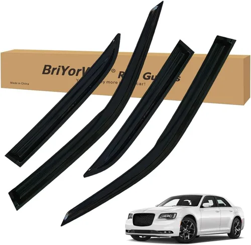 Vista 63 de Deflectores de Ventana y Protectores de Lluvia para Jeep Cherokee 2014 2015 2016 2017 2018 2019 2020 2021 2022 2023 Accesorios, para Deflectores