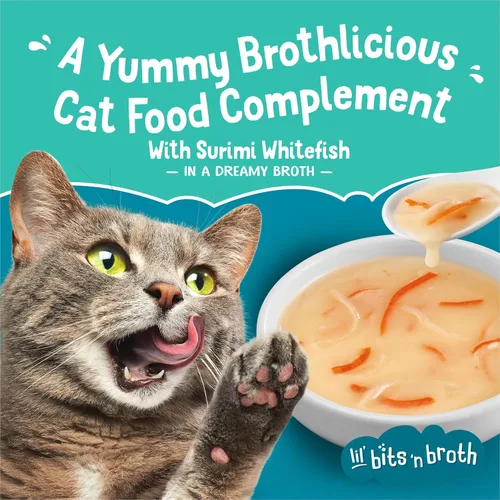 Vista 2 de Purina Friskies Lil' Soups Lil' Grillers & Lil' Slurprises complemento alimenticio para gatos