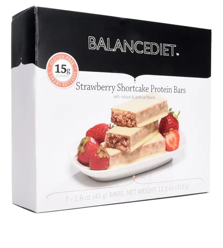 Vista 17 de BalanceDiet™ Barra de proteínas 0.53 oz de proteína Bajo en carbohidratos Caja de 7 barras (nuez de caramelo)