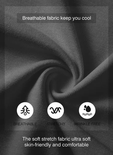 Vista 7 de JMIERR Paquete de 3 camisetas de algodón Hipster Hip Hop de cuello redondo para hombre