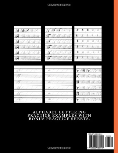 Vista 2 de Hand Lettering Book The Modern Calligraphy Practice