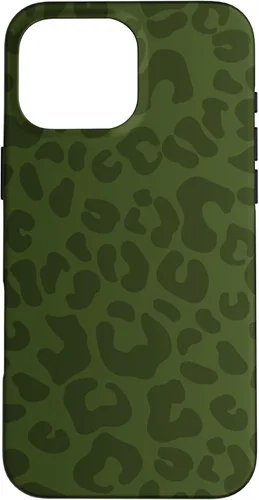 Vista 19 de Olive Military Green Cheetah Leopard Print Animal Skin Case for iPhone 17
