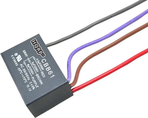 Vista 28 de HQRP Condensador compatible con ventilador de techo Hampton Bay 1uf+2uf de 3 cables con certificación UL Plus HQRP Coaster