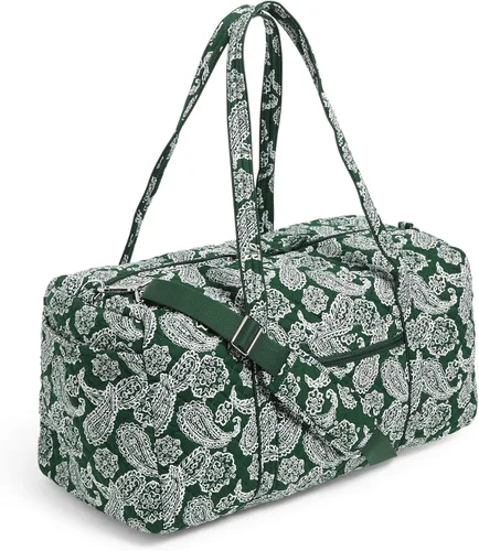 Vista 3 de Vera Bradley Women's Collegiate Large Travel Duffle Bag (Multiple Teams Available), Cotton