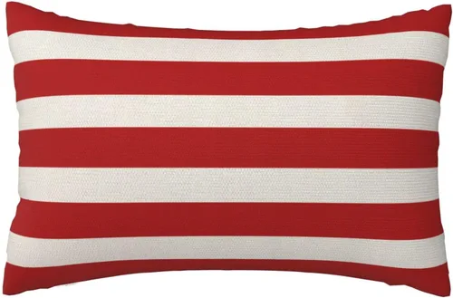 Vista 67 de Juego de 2 fundas de almohada de 16 x 16 pulgadas, diseño de estrellas azules del Día de la Independencia, almohadas decorativas para exteriores