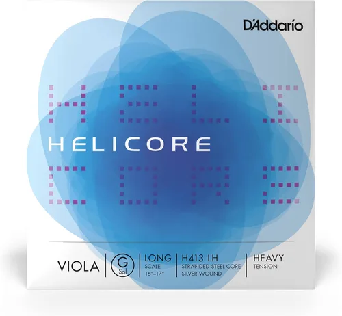 Vista 10 de D'Addario Helicore Viola Single A String, larga escala, tensión media