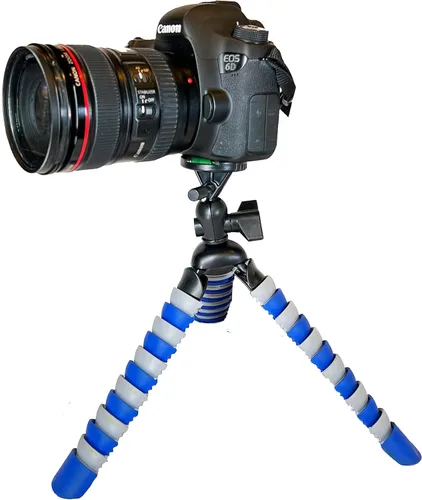 Vista 3 de Trípode para cámara digital, compatible con cámara digital DSLR de formato medio Pentax 645Z, trípode flexible, para cámaras digitales