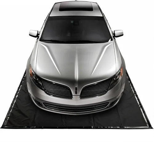 Vista 5 de AutoFloorGuard Alfombrilla de contención para garaje de alta resistencia para vehículos extra grandes, 8’6″x22′