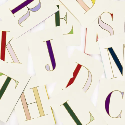 Vista 4 de Kate Spade New York Bloc de notas inicial con 100 páginas, N (amarillo)