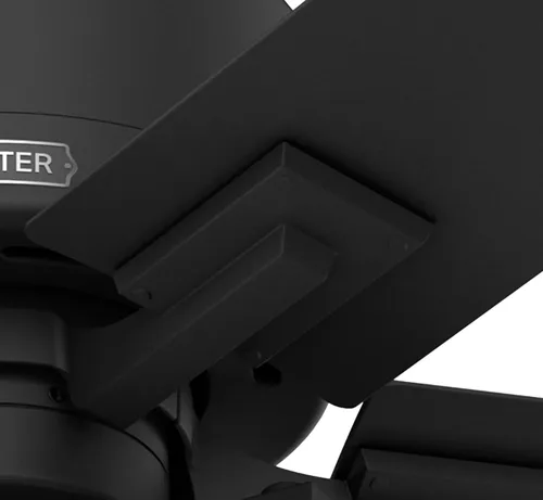 Vista 7 de Hunter Fan Company 51689 Lawndale - Ventilador de techo, color negro mate