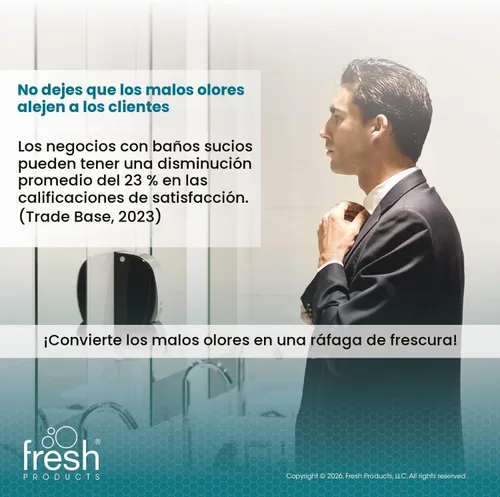 Vista 11 de Fresh Products Pantalla de Urinario Wave 3D Virtualmente Elimina Salpicaduras de Orina Uso de 30 Días Fácil Instalación Bacterias Beneficiosas