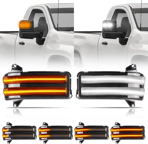 Vista 8 de Gempro Luz LED para matrícula, montaje de lámpara trasera para Chevy Silverado GMC Sierra 1500 2500HD 3500HD 2014-2023, 6000K blanco