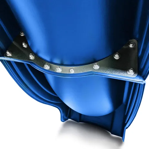 Vista 6 de Swing-N-Slide Ws 5032 Olympus Wave Slide - Tobogán de plástico de 2 piezas para cubiertas de 5 pies, color azul