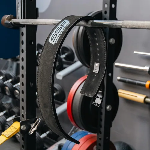 Vista 6 de SERIOUS STEEL FITNESS Cinturón de cuero para levantamiento de pesas Cinturón de levantamiento de pesas, levantamiento de pesas y ejercicio 4