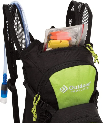 Vista 3 de Outdoor Products Paquete de hidratación de renacuajo (negro) (violeta tulipán)