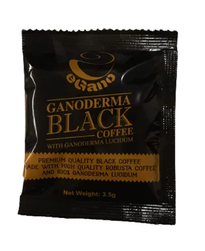 Vista 7 de 1 caja de café negro eGano Ganoderma (0.12 oz x 30 bolsitas) – Café instantáneo de calidad premium con extracto de Ganoderma Lucidum
